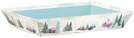 Rechteckiger Kartonkorb aus der &#8222;Snowy Countryside&#8220;-Kollektion : Korb geschenkkorb prsentierungskorb
