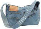 Jeanstasche m. Schulterband : Ladentaschen einkaufstaschen modetaschen