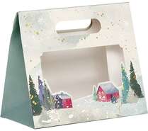 Papiertaschenbeutel-Kollektion &#8222;Snowy Countryside&#8220; : Ladentaschen einkaufstaschen modetaschen