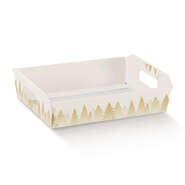 Kartonkorb-Kollektion &#8222;White Forest&#8220; : Korb geschenkkorb prsentierungskorb
