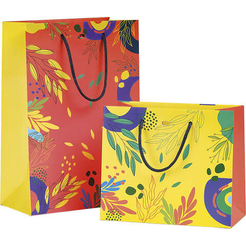 Papiertte ohne Fenster, Kollektion &#8222;Summer Flavours&#8220; : Ladentaschen einkaufstaschen modetaschen