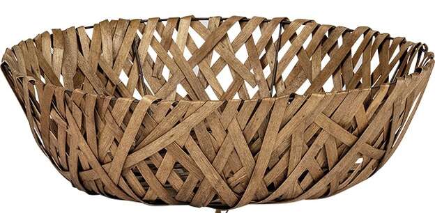 Runde Korbkollektion &#8222;Brown Wood Basket&#8220; : Korb geschenkkorb prsentierungskorb